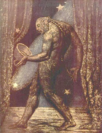 William Blake The Ghost of a Flea oil painting image